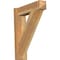 Ekena Millwork Traditional Rough Sawn Arts and Crafts Outlooker, Western Red Cedar, 6"W x 22"D x 26"H OUT06X22X26TRA03RWR - alternate 1